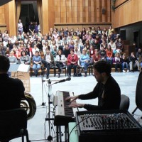 2010.03.02. - A Bohém Ragtime Jazz Band fellépése a Szent-Györgyiben